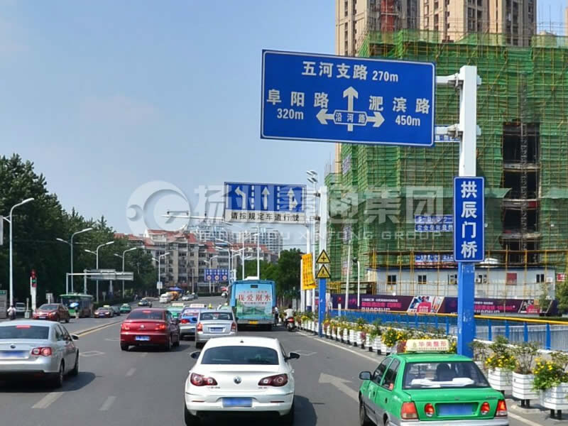 BZG-017，F(xiàn)型交通標(biāo)志桿，合肥交通標(biāo)志桿