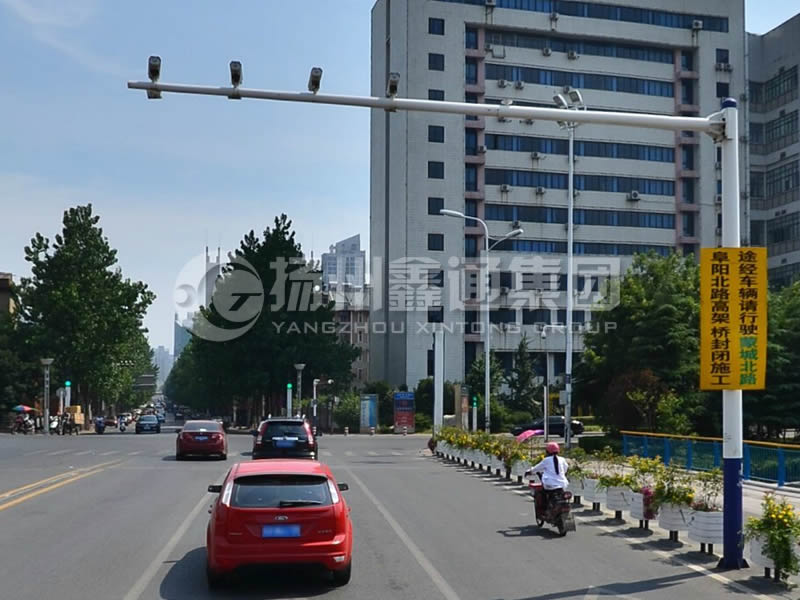 DJG-009，電子警察桿，圓錐電警桿