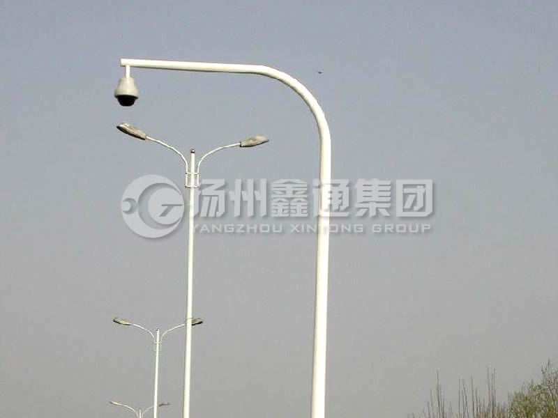 DJG-014，電子警察桿，彎臂球機(jī)桿