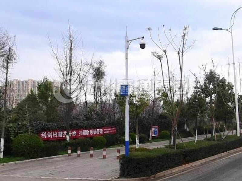 DJG-025，電子警察桿，治安監(jiān)控桿