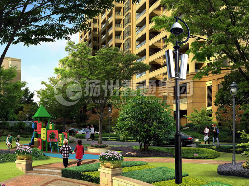 DJG-027，電子警察桿，小區(qū)監(jiān)控桿