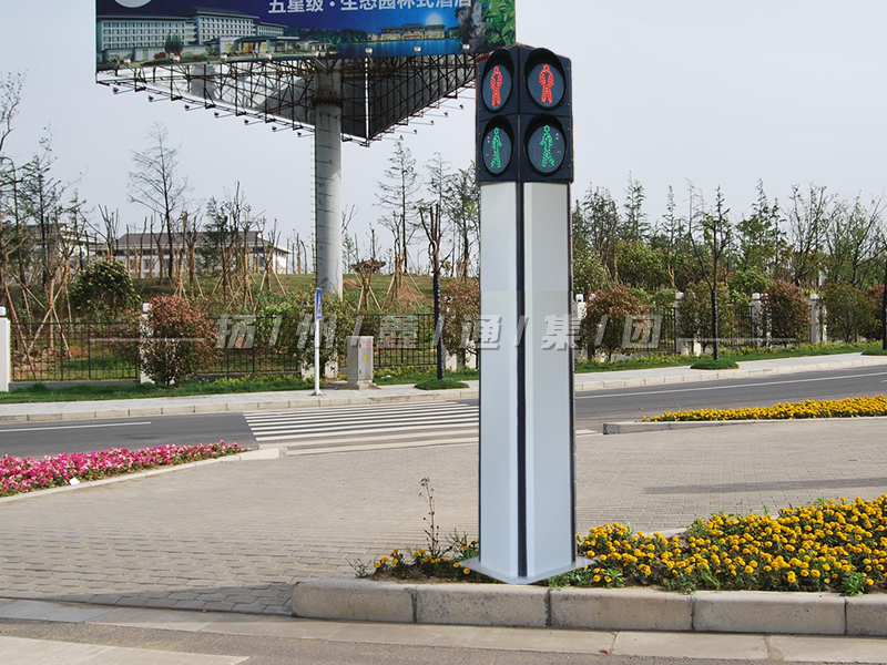 YTH302-7L-RX，一體化雙面人行燈